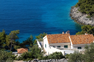 Villa Laguna und das türkis blaue Wasser